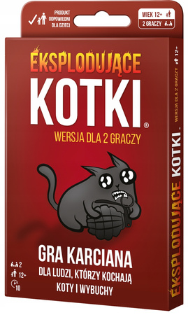 Eksplodujące Kotki: Wersja dla 2 graczy
